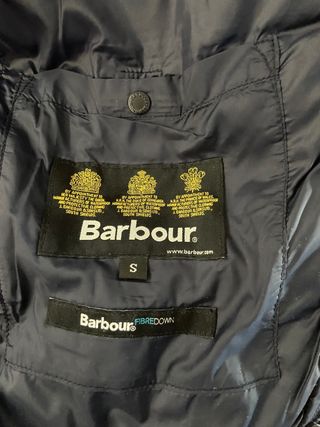 Gilet Barbour blu marino
