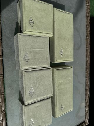 Cajas Van Cleef & Arpels Verde y Negro
