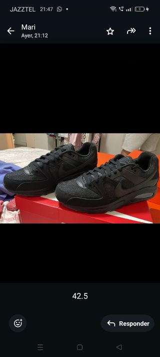 Zapatillas Nike Air Negro Talla 42.5