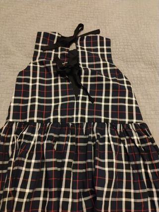 Vestido mini cuadros