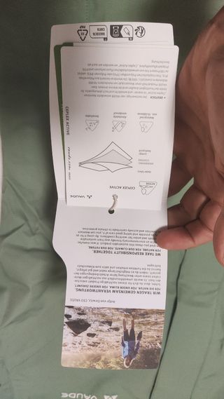 Chaqueta Vaude Impermeable (Modelo Escape Light) 
