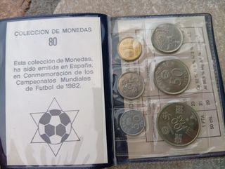 MONEDAS Mundial de Fútbol España 82