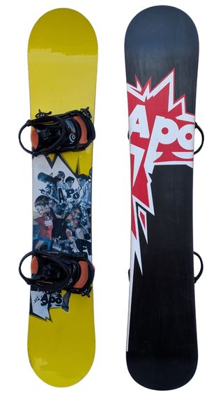 Tabla Snowboard 157 Regular con Fijaciones - Apo