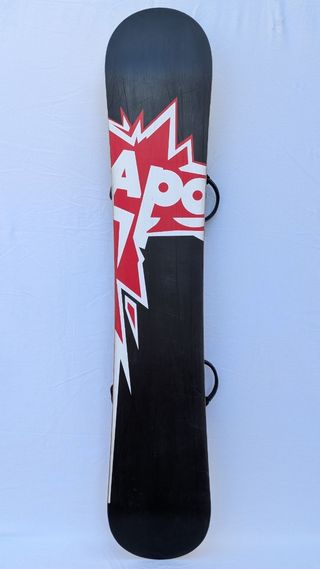 Tabla Snowboard 157 Regular con Fijaciones - Apo
