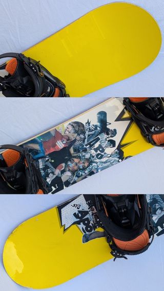 Tabla Snowboard 157 Regular con Fijaciones - Apo
