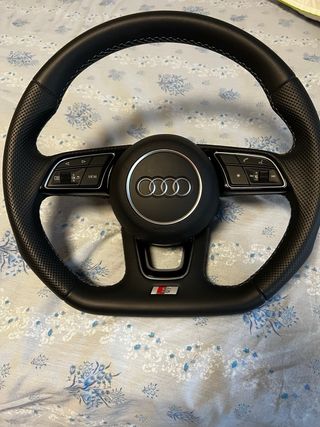 Volante Audi S-line achatado b9