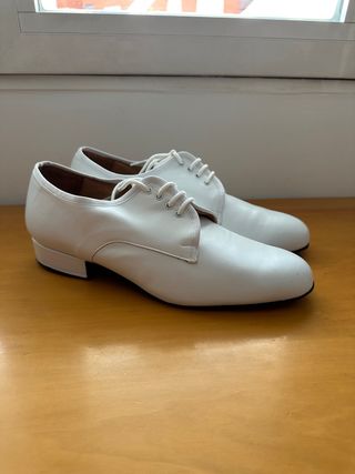 Zapatos de Salón Blancos Hombre