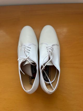 Zapatos de Salón Blancos Hombre