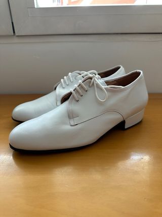 Zapatos de Salón Blancos Hombre