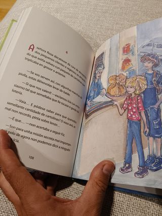 Icia quere cambiar o mundo (Gallego)