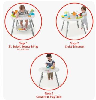 Mesa de actividades Skip Hop escalable y