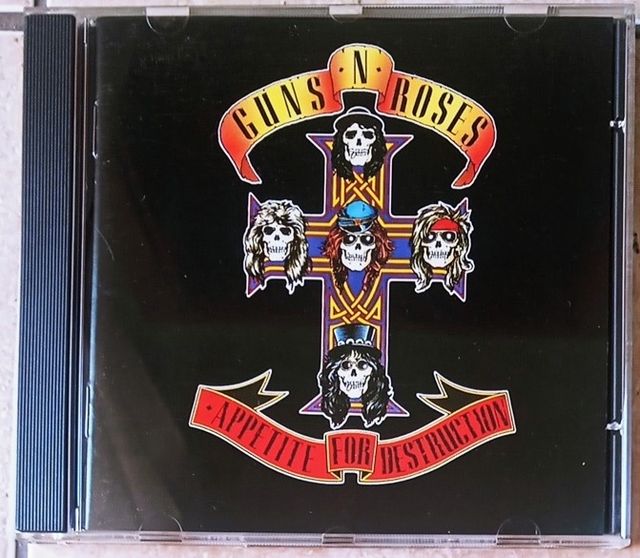 Guns N' Roses Appetite for Destruction cd