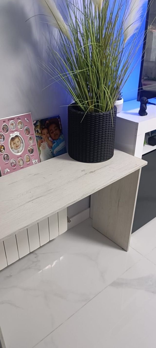 Escritorio moderno madera y metal