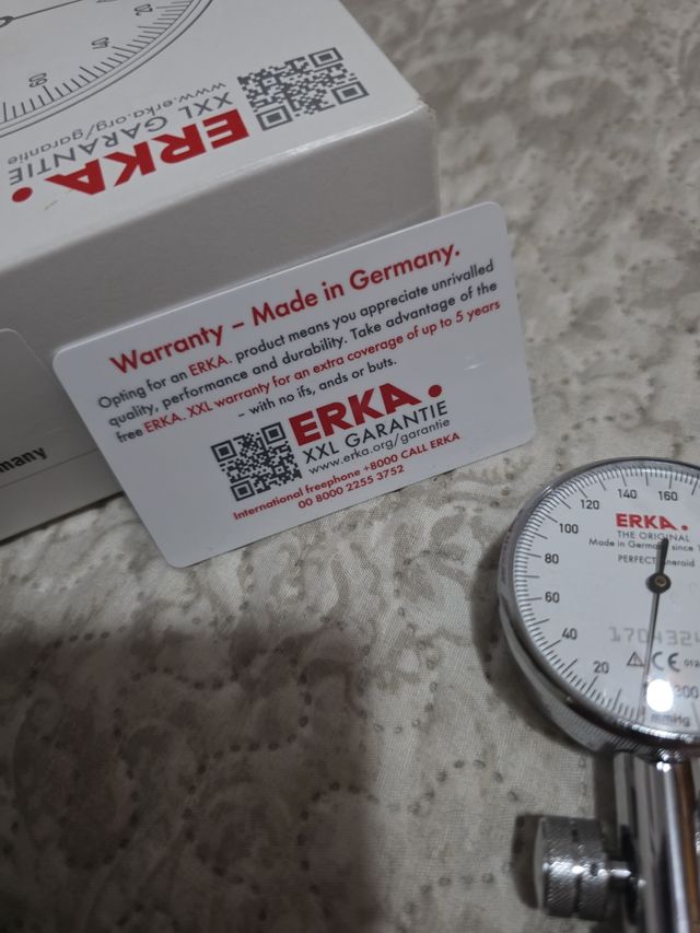 Sfigmomanometro ERKA. Originale