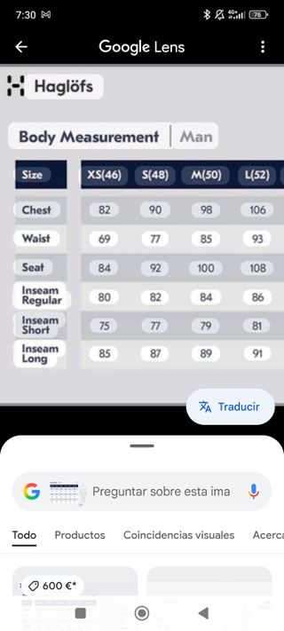 Chaqueta Haglöfs Särna Mimic Hombre Talla M