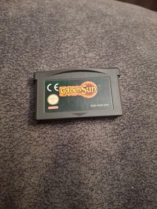 Golden Sun - Game Boy Advance sólo cartucho.