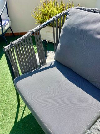 Sillón exterior El Corte Inglés gris