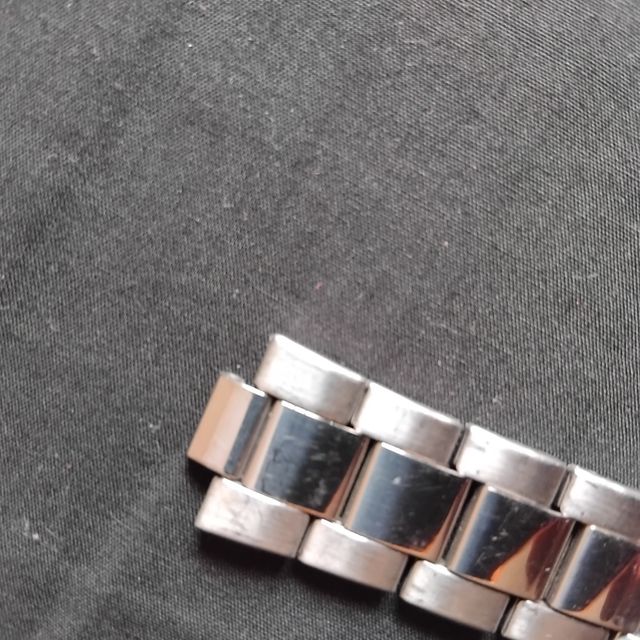 Relógio de pulso quartz azul e dourado