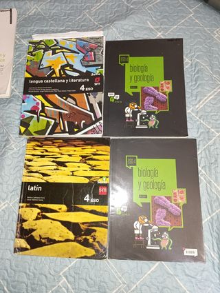Libros para 4 eso 