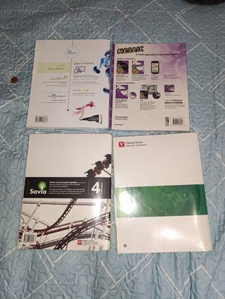 Libros para 4 eso 