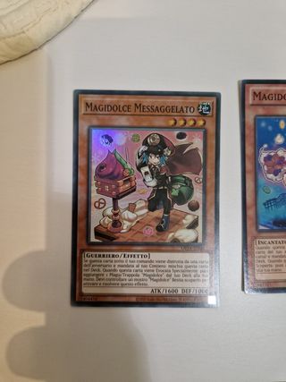 Magidolce Messagelato Yu-Gi-Oh! Carta