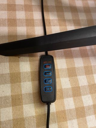 Aro de luz con trípode y soporte móvil