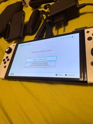 Nintendo Switch OLED Blanca y Negra