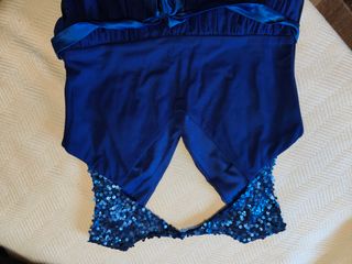 Vestido de fiesta azul