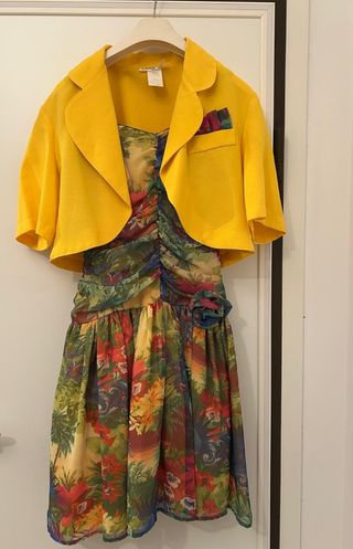 Abito floreale parigino