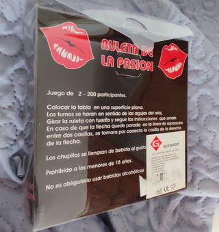 Ruleta de la Pasión Juego Chupitos