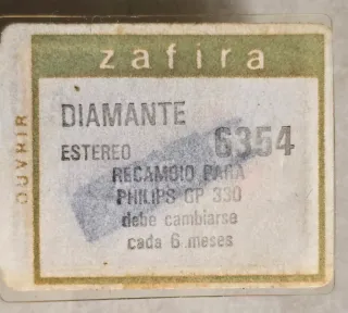 Aguja de Tocadiscos Philips GP 214/330 Diamante