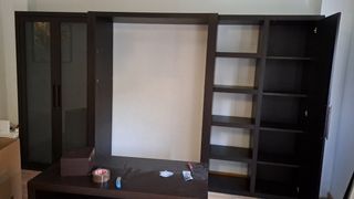 Mueble de pared y mesa para TV