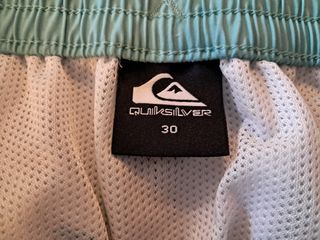 Bañador Quiksilver Negro y Turquesa