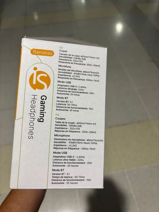 Cascos Gaming iServices Nuevos Inalámbricos