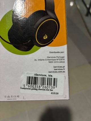 Cascos Gaming iServices Nuevos Inalámbricos