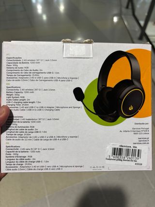 Cascos Gaming iServices Nuevos Inalámbricos