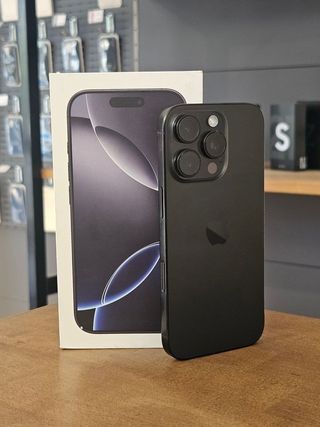 IPHONE 16 PRO 128GB BATTERIA NERA. 100% + GAR. MELA