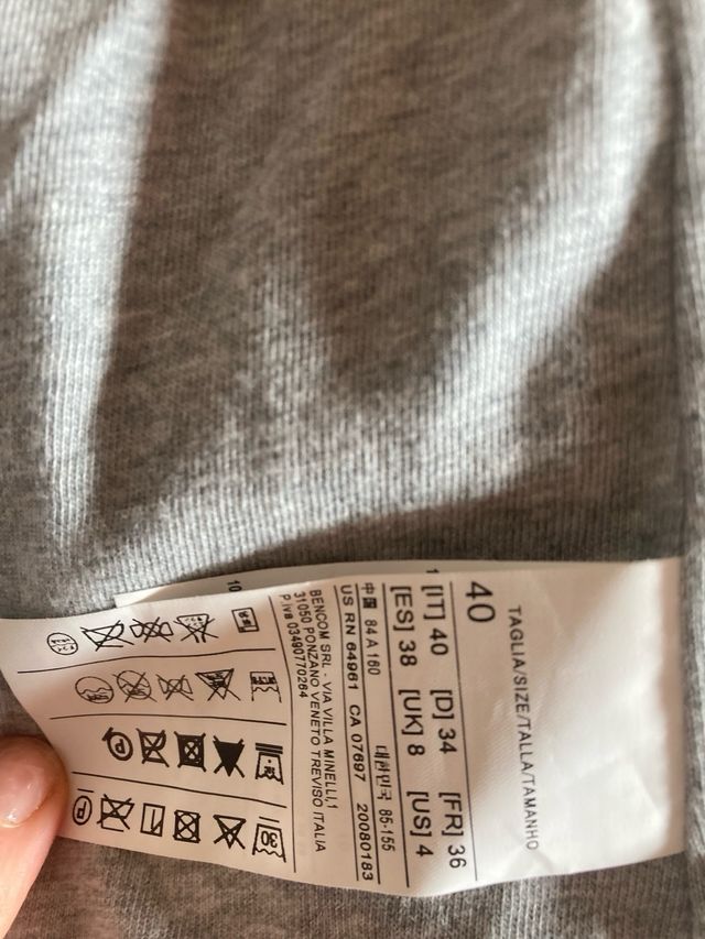 Parka forrada Sisley verde