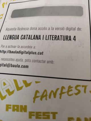 Llengua catalana i literatura 4t Secundària Lli...
