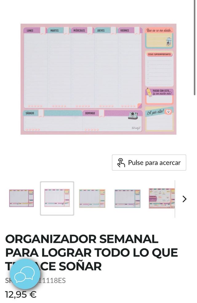 Organizador Semanal