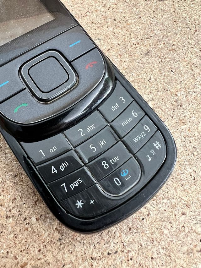 Nokia 3600 Cellulare Vintage Nero