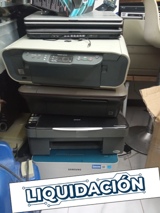 Liquidación Electrónica: Monitores, TVs, Impresora
