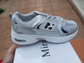 Tenis New Balance Plata