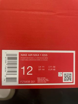 Nike Air Max 1 Blanco Khaki