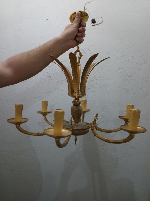 Candelabro Bronce Vintage
