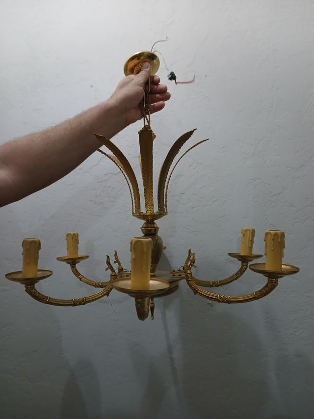 Candelabro Bronce Vintage