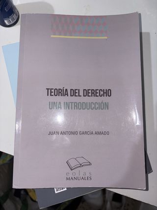 Teoría del derecho. Una introducción