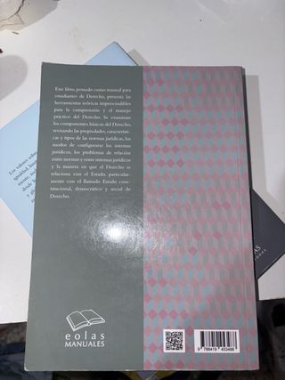 Teoría del derecho. Una introducción
