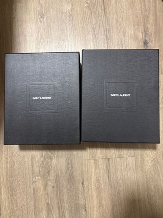 Pack 2 Cajas Saint Laurent Negras