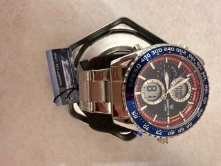 Reloj Martyn Line Azul y Plateado